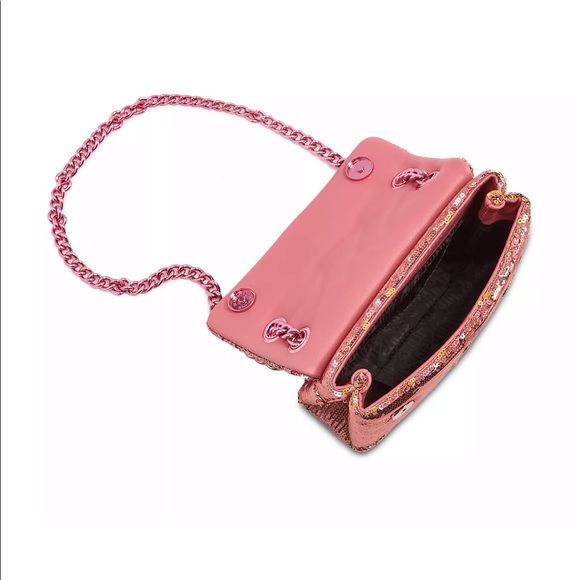 NWT KURT GEIGER LONDON
Mini Kensington Pink Sequins Crossbody Bag - Picture 5 of 7